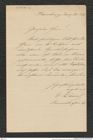 Nachlass Franz Steindachner, Brief von E. Dämel an Franz Steindachner (23.06.1876), Inv.Nr. 98.03, Seite 1